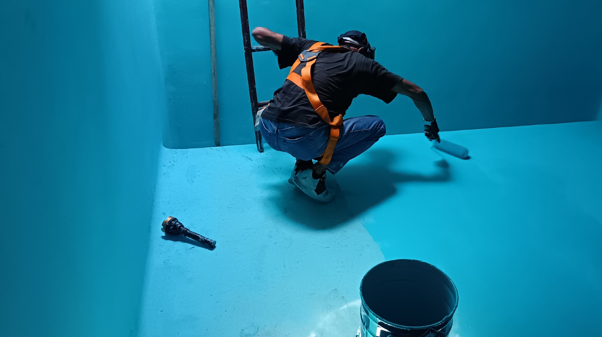 servicio pintado de de piscina